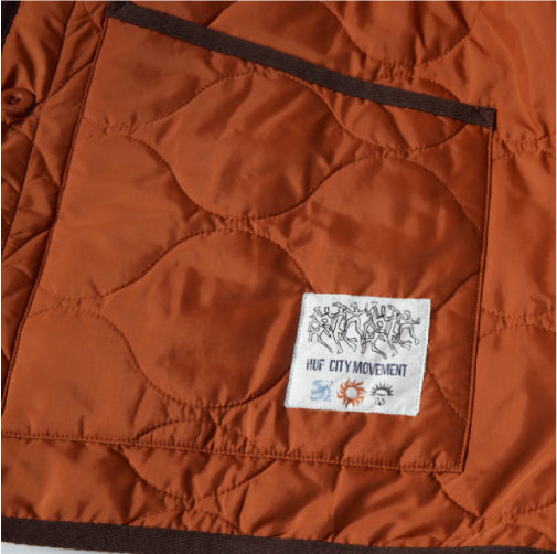 HUF Movement Liner Jacket - Russet