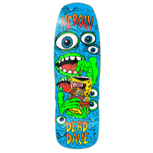 Heroin Mutate or Die Skateboard Deck 10.1" full