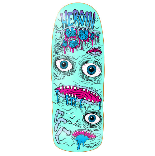 Heroin Mutator Mini Skateboard Deck 10.5" full