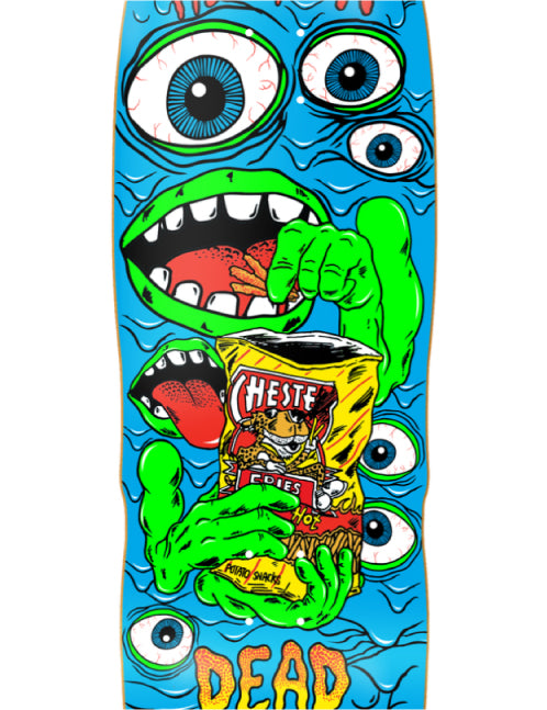 Heroin Mutate or Die Skateboard Deck 10.1" close