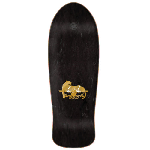 Santa Cruz Natas Panther Lenticular Shaped Reissue Skateboard Deck 10.538"