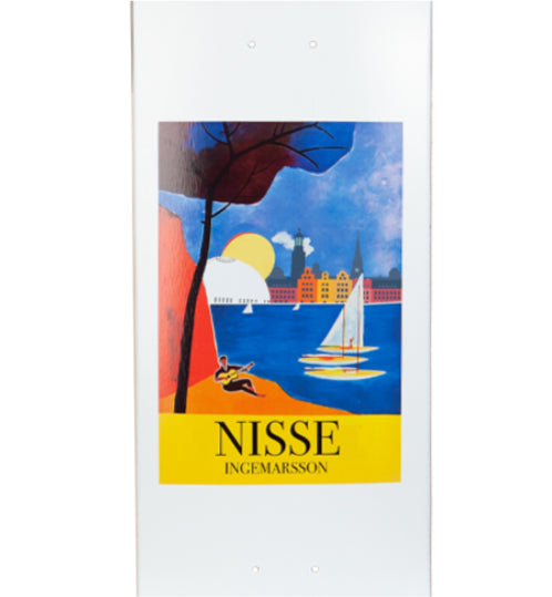 Sour Solution Nisse Globen 95 Skateboard Deck 8.125" close