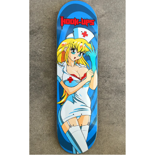 Hook-Ups Nurse Daisy Skateboard Deck 8.25"