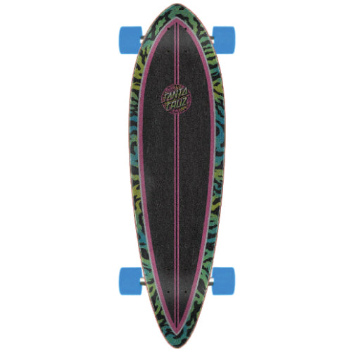 Santa Cruz Obscure Dot Pintail Cruiser Skateboard Complete 33"