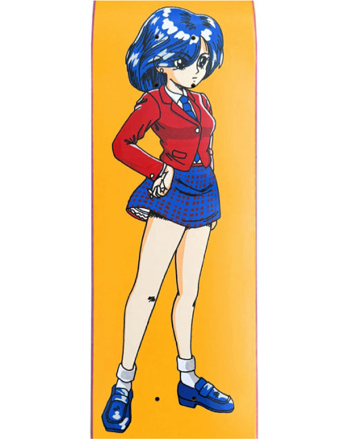 Hook-Ups 30 Years OG School Girl Skateboard Deck 7.5" close