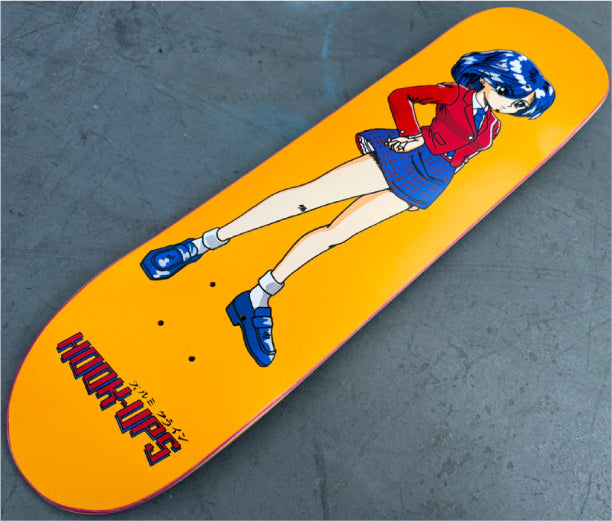 Hook-Ups 30 Years OG School Girl Skateboard Deck 7.5" full