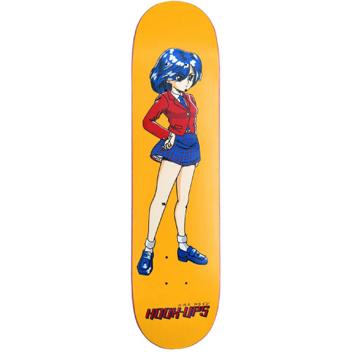 Hook-Ups 30 Years OG School Girl Skateboard Deck 7.5" full