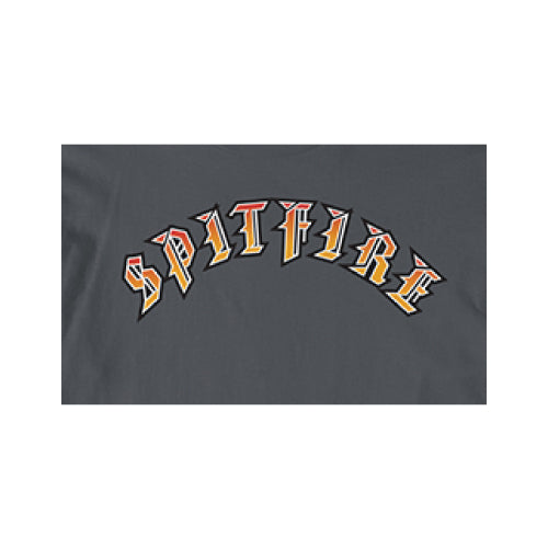 Spitfire Old E Bighead Fill Long Sleeve - Charcoal/Gold