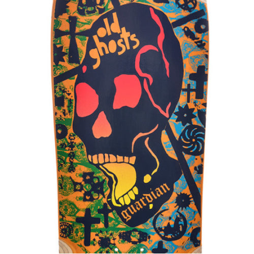 Vision Old Ghosts Guardian Reissue Skateboard Deck Original Stain 10"