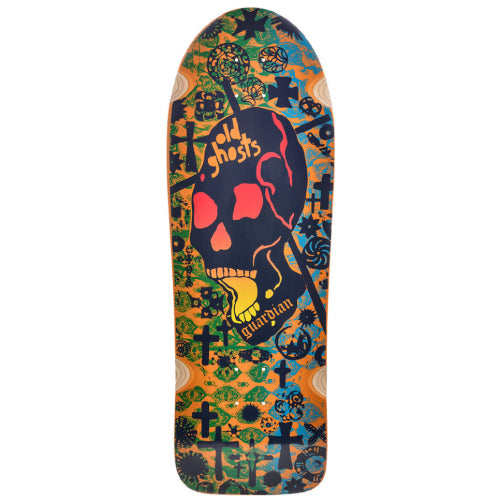 Vision Old Ghosts Guardian Reissue Skateboard Deck Original Stain 10"