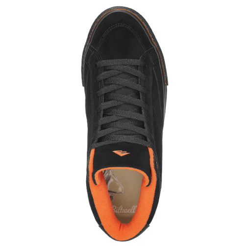 Emerica X Biltwell Omen Hi Skateboarding Shoe - Black