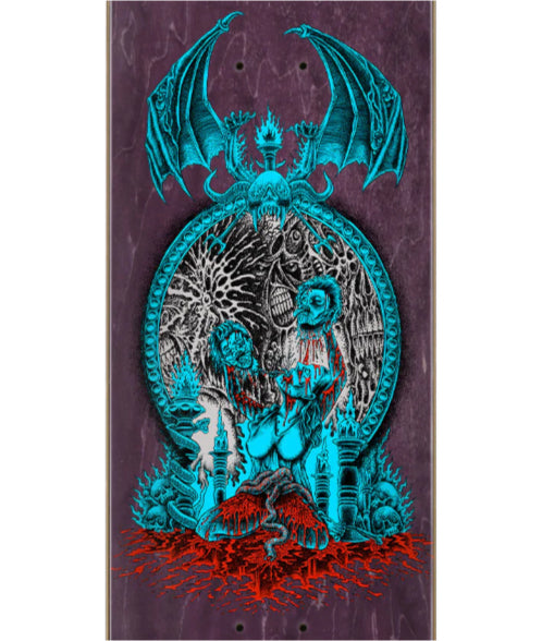 Santa Cruz Pace Mirror Skateboard Deck 8.25" bottom close