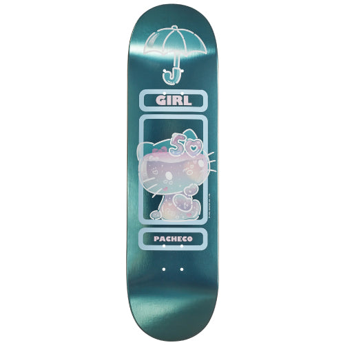 Girl X Hello Kitty 50th Anniversary Pacheco Skateboard Deck 8.375"