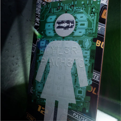 Girl Pacheco TP404 Skateboard Deck 8.375"