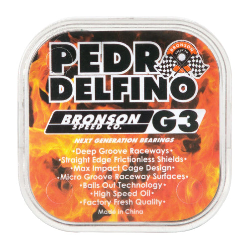Bronson Pedro Delfino G3 Skateboard Bearings
