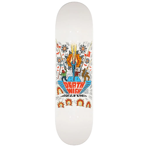 Deathwish Pedro Deathwitch Trials Skateboard Deck 8.38"