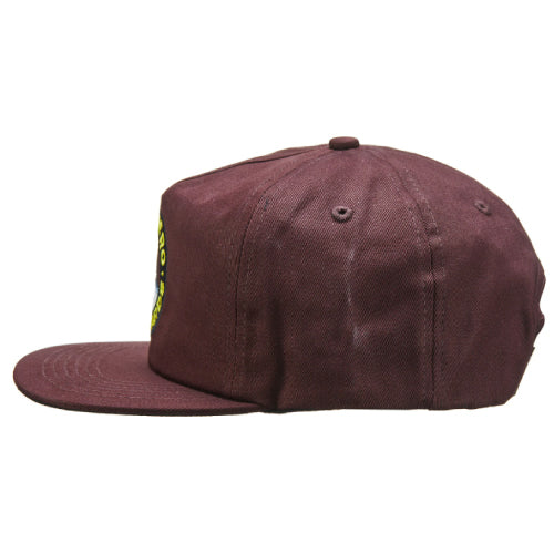 Antihero Pigeon Round Snapback Hat - Brown