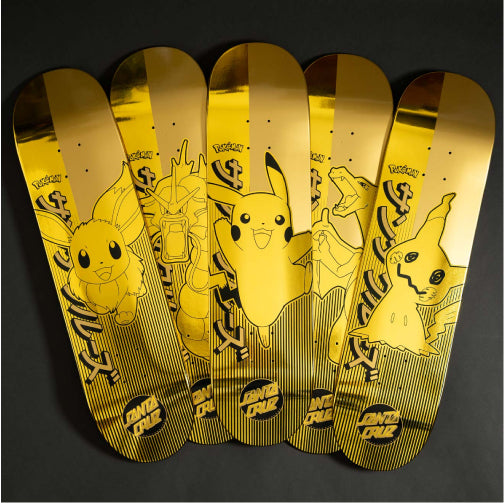 *LIMITED* Santa Cruz X Pokemon Blind Bag Skateboard Deck