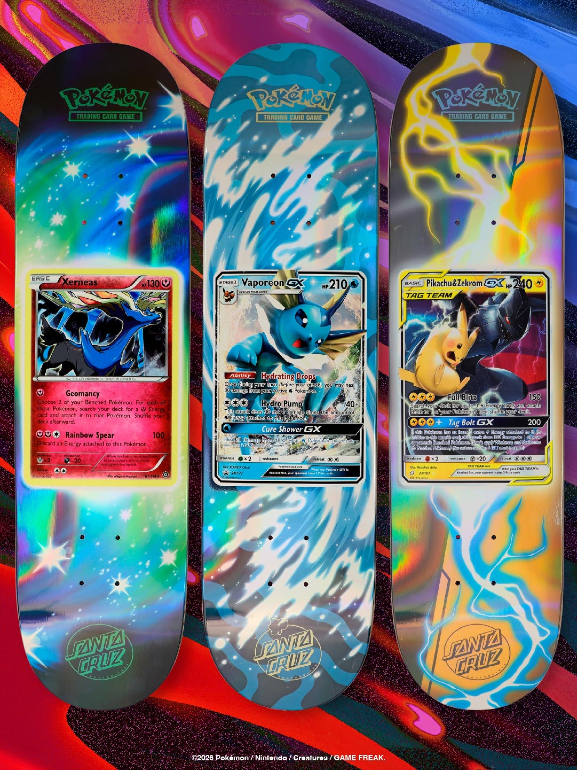 Santa Cruz Pokemon Deck set 8