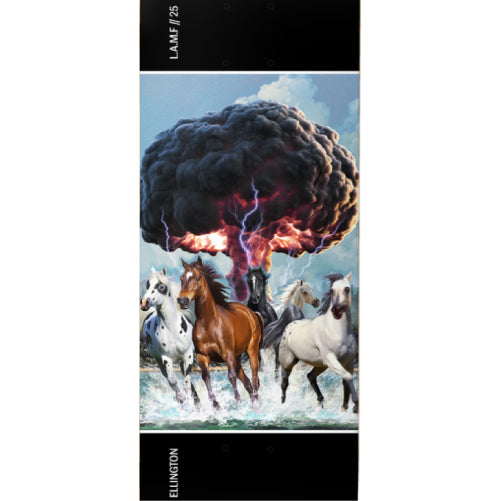 Deathwish Ellington Post Modern Skateboard Deck 8.25" close