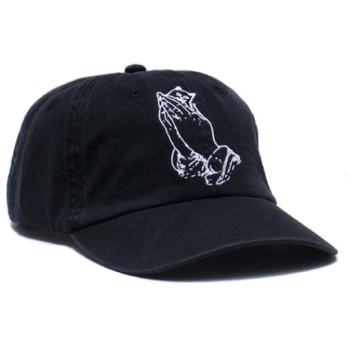 Rip N Dip Prayng Hands Dad Strapback Hat - Black