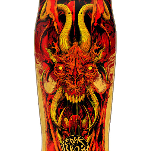 Santa Cruz Winkowski Primeval Shaped Skateboard Deck 10.34" graphic