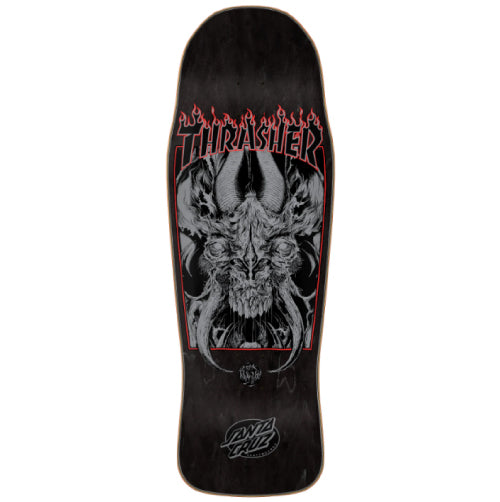 Santa Cruz X Thrasher Erick Winkowski Primeval Shaped Skateboard Deck 10.34"
