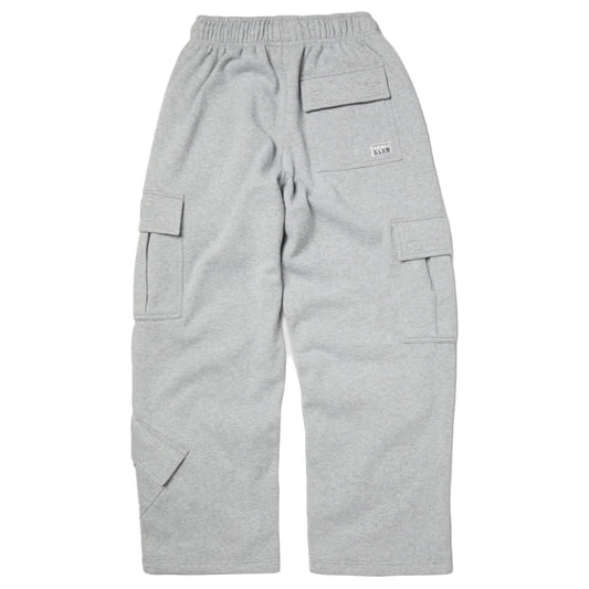 HUF X Pro Club Multi Pocket Pant - Heather Grey back