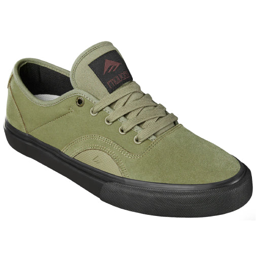 Emerica Provost G6 Skateboarding Shoe - Olive/Black