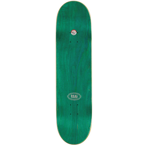 Real Psychoactive Glow Skateboard Deck True Fit Green/Glow in the Dark 8.25"
