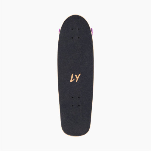 Landyachtz Tugboat Purple Snek Complete 30" top