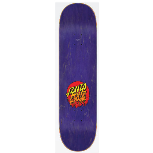 Santa Cruz Rad Dot Skateboard Deck Black 8.0"