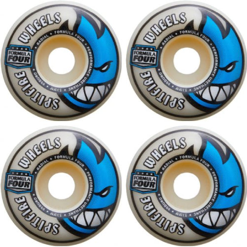 Spitfire F4 Radial Wheels Blue 53MM 99D