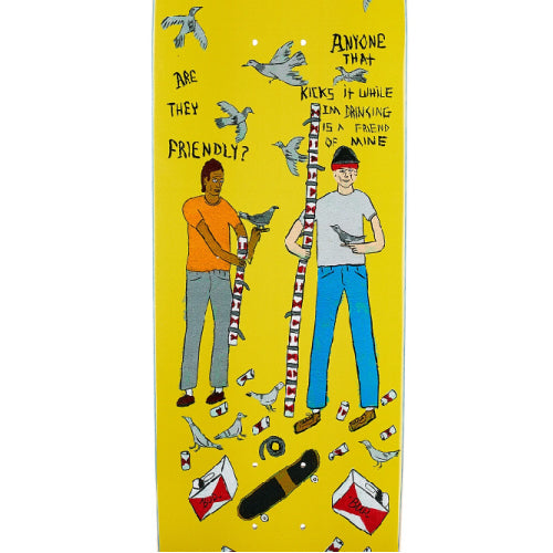 Antihero Raney Pigeon Vision Skateboard Deck 8.63"