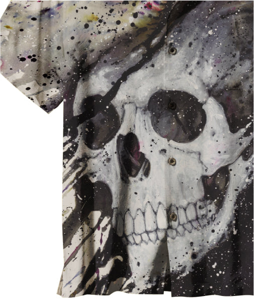 Deathwish Read my Bones Button Up