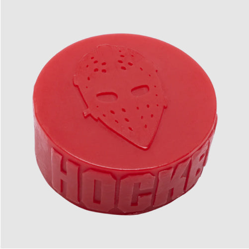 Hockey Puck Skate Wax - Red