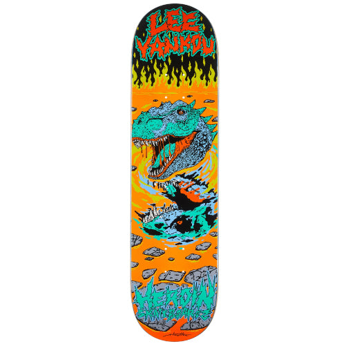 Heroin Lee Yankou Dead Reflections Skateboard Deck 8.25"