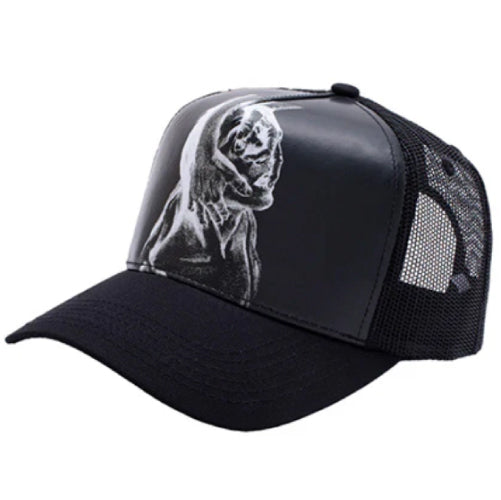 Hockey Resuscitate Truck Stop Hat - Black