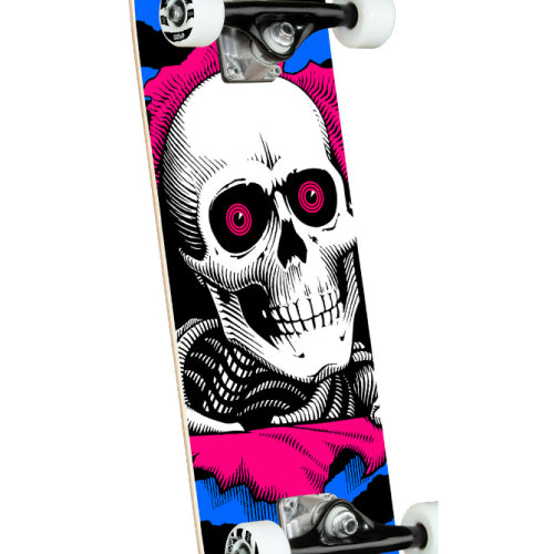 Powell Peralta Ripper Birch Complete Skateboard Blue/Pink 7.0"