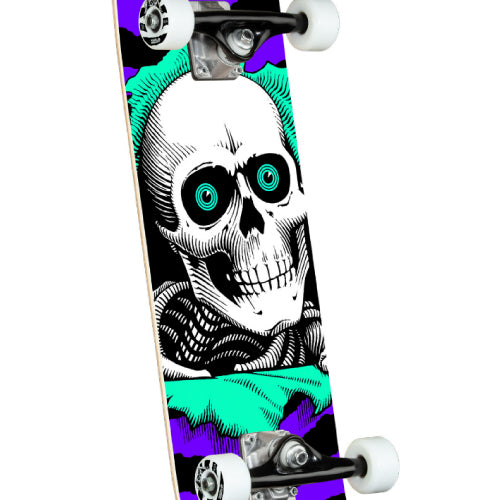 Powell Peralta Ripper Complete Skateboard Black/Purple 8.0"