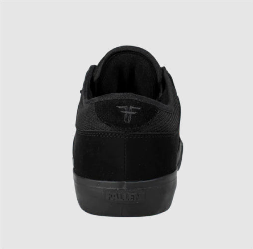 Fallen Ripper Chris Cole Skate Shoe - Black/Black Vulc