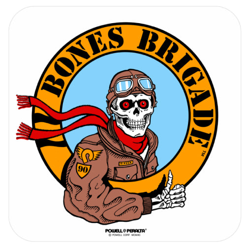 Powell Peralta Bones Brigade Ripper Pilot Sticker 4.5"