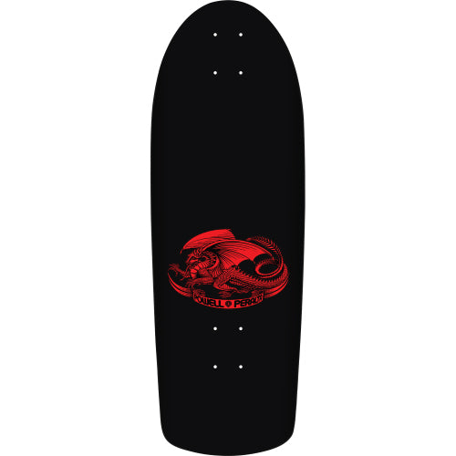 Powell Peralta OG Ripper Checker Reissue Silver Foil/Black Skateboard Deck 10.0" top