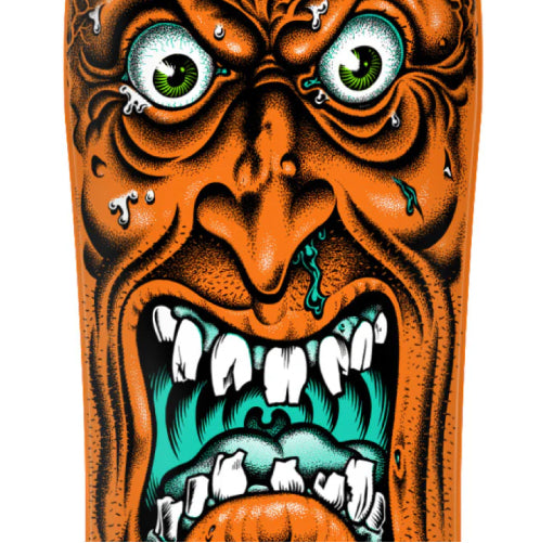 Santa Cruz Roskopp Face Limited Reissue Skateboard Deck Orange 9.5"