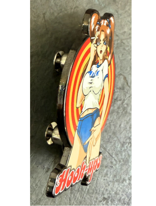 Hook-Ups Sakura Enamel Pin angle