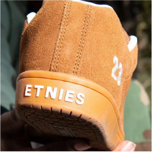 Etnies Sal23 Skate Shoe - Brown/Gum back