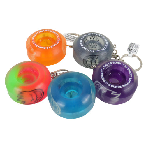 Spitfire Wheel Keychain - Sapphire Assorted