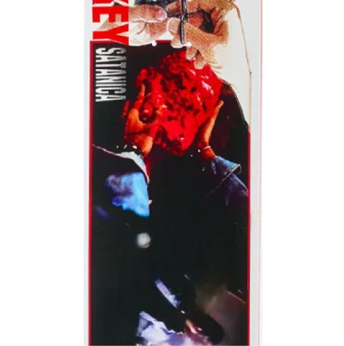 Hockey Andrew Allen Satanica Skateboard Deck 8.25" graphic