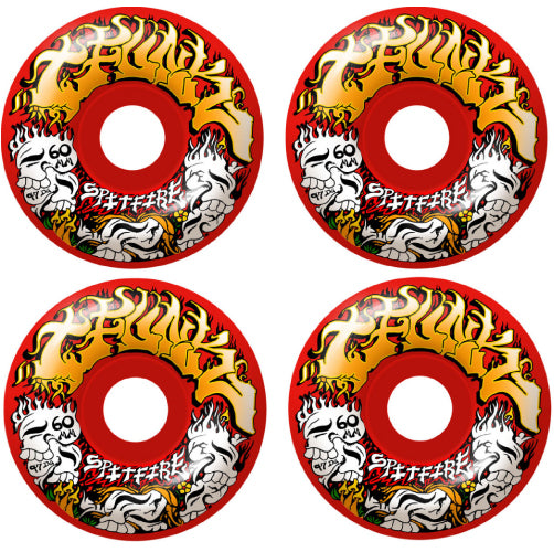 Spitfire F4 T-Funk Radial Full Wheels 60MM 97D