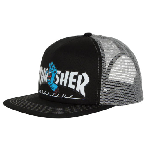 Santa Cruz X Thrasher Screaming Hand Trucker Hat